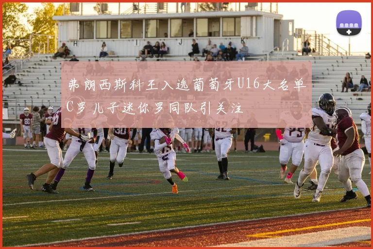 弗朗西斯科王入选葡萄牙U16大名单C罗儿子迷你罗同队引关注